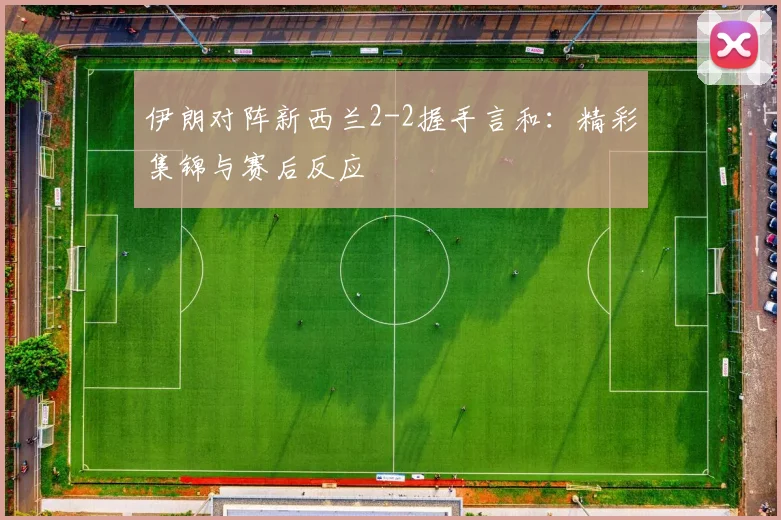 伊朗对阵新西兰2-2握手言和:精彩集锦与赛后反应